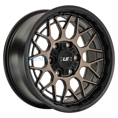 Диски LS Forged 9x17/6x139,7 ET20 D106,1 LS FG52 MB+LYSF (конус, Колпак+лого) на tireset.ru