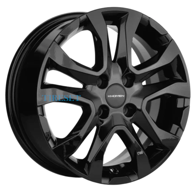 Диски Khomen Wheels 6x15/4x98 ET36 D58,5 KHW1503 (Lada Granta) Black на tireset.ru