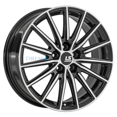 Диски LS FlowForming 7,5x18/5x114,3 ET35 D67,1 RC93 BKF (конус) на tireset.ru