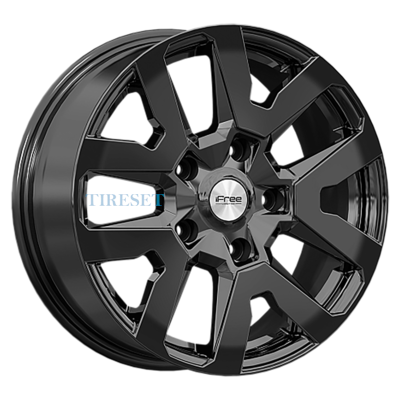 iFree Original 7x17/5x139,7 ET40 D98 Трикстер (Niva) (КС1170) BK