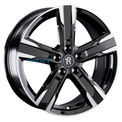 Replay 7,5x19/5x108 ET39 D60,1 JT8 BKF (конус, C570)