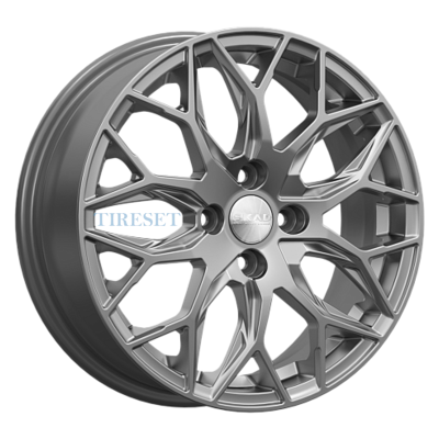 Диски СКАД 6x16/4x100 ET37 D60,1 Фабиан графит, SKAD на tireset.ru