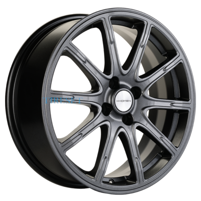 Диски Khomen Wheels 6,5x17/4x100 ET41 D60,1 KHW1707 (XRay) Gray на tireset.ru