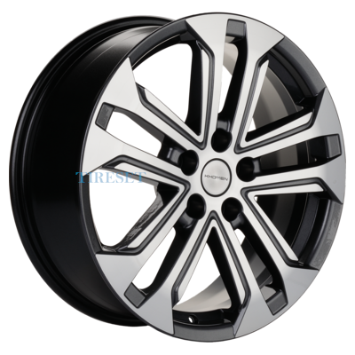Диски Khomen Wheels 7x18/5x112 ET43 D57,1 KHW1803 (Kodiaq/Tiguan) Gray-FP на tireset.ru