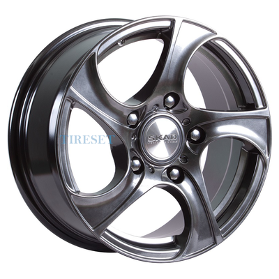 Диски Скад 7x16/5x139,7 ET40 D98,5 Вихрь графит на tireset.ru