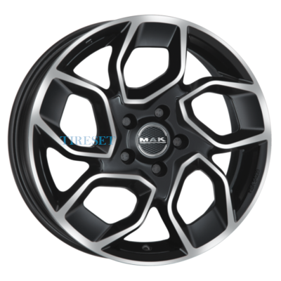 Диски MAK 7,5x18/5x120 ET50 D65,1 Express Black mirror на tireset.ru