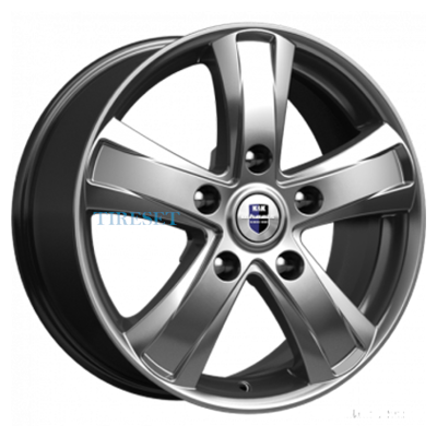 Диски KиK 8x18/5x130 ET45 D71,6 Канцлер (КС479) Дарк платинум на tireset.ru