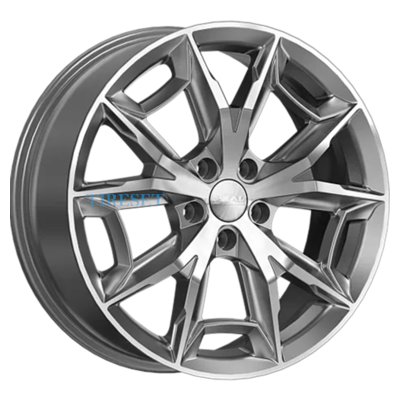 Диски СКАД 7,5x19/5x114,3 ET34 D66,6 Паркер (КЛ382) Алмаз графит на tireset.ru