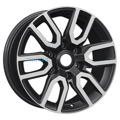 Khomen Wheels 8x17/6x139,7 ET45 D93,1 KHW1723 (Mazda BT50) Black-FP