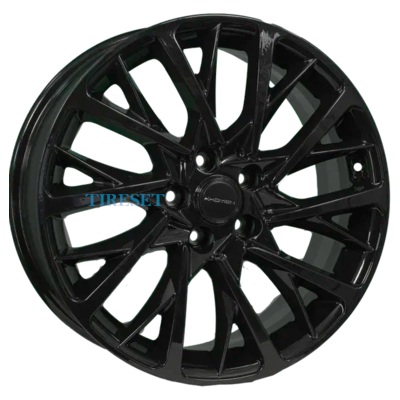 Диски Khomen Wheels 7,5x18/5x108 ET47 D60,1 KHW1804 (Chery Tiggo 8/8 Pro) Black на tireset.ru