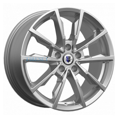 KиK 7,5x17/5x108 ET35 D67,1 Меренге (КС902) Дарк платинум