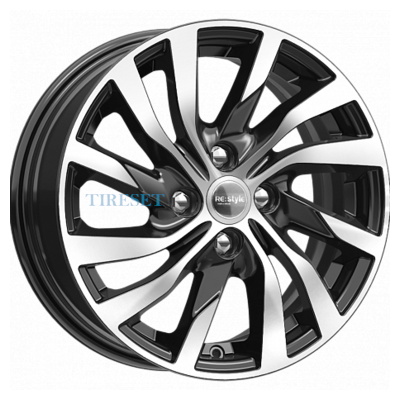 Диски KиK 6x15/4x100 ET40 D60,1 КС882-оригинал Алмаз черный на tireset.ru