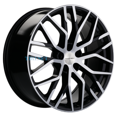 Диски Khomen Wheels 8,5x20/5x112 ET30 D57,1 KHW2005 (Kodiaq) Black-FP на tireset.ru