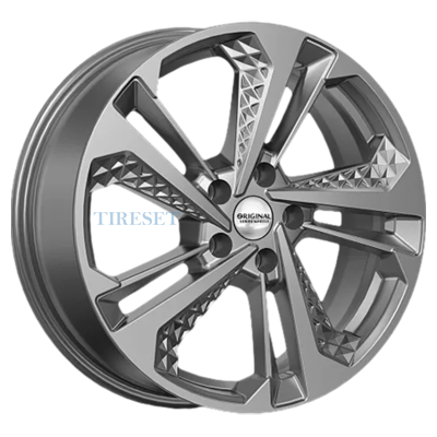 Диски СКАД 7x18/5x114,3 ET33 D67,1 KL-1069 графит на tireset.ru