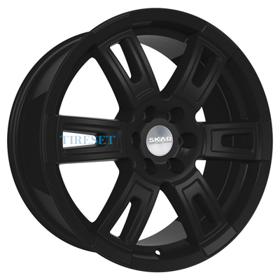 СКАД 8x18/6x139,7 ET30 D67,1 Тор (КЛ252) Черный бархат