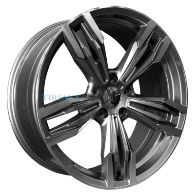 Диски PDW 8,5x20/5x120 ET33 D72,56 5138 Gun Metal Machined Face (PDW) на tireset.ru