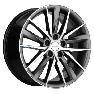Диски Khomen Wheels 8x18/5x114,3 ET46 D67,1 KHW1807 (Hyundai i40) Gray-FP на tireset.ru