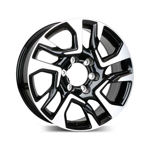 Диски Диск FR Replica 17X7.5 6/139.7 ET25 D106.2 TY IVF-957 BM (без крепежа) на tireset.ru