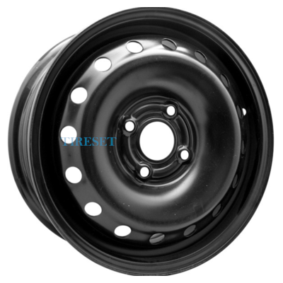 Диски ТЗСК 5,5x14/4x100 ET49 D56,6 Daewoo Nexia черный на tireset.ru