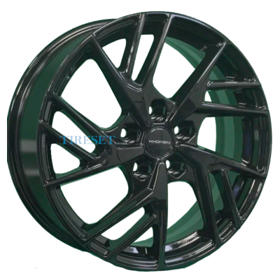 Диски Khomen Wheels 6,5x17/5x114,3 ET40 D64,1 KHW1722 (Haval F7/F7x) Black на tireset.ru