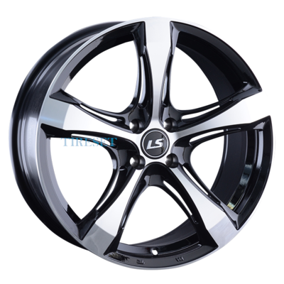 Диски LS 8x18/4x100 ET40 D60,1 1053 BKF (конус) на tireset.ru