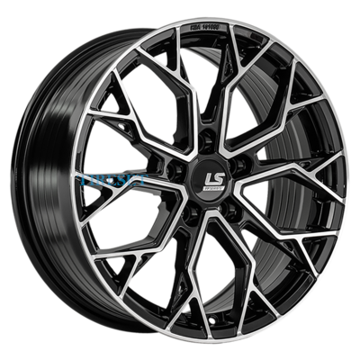 Диски LS FlowForming 7,5x18/5x114,3 ET45 D67,1 RC108 BKF (конус) на tireset.ru