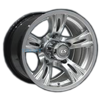 LS 7x15/5x139,7 ET-10 D108,5 883 BKL (конус, Колпак+лого)