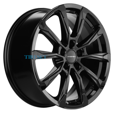 Диски Khomen Wheels 7,5x18/5x108 ET46 D63,4 KHW1808 (Tugella/Jaguar XF/F-Pace) Black на tireset.ru