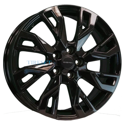 Диски Khomen Wheels 7x18/5x114,3 ET37 D66,5 KHW1809 (Haval Jolion) Black на tireset.ru