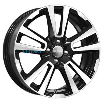 Диски KиK 6,5x17/4x100 ET41 D60,1 КС874 Алмаз черный на tireset.ru