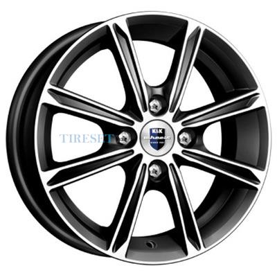 Диски KиK 5x13/4x98 ET35 D58,5 Флэш (КС710) Алмаз черный на tireset.ru