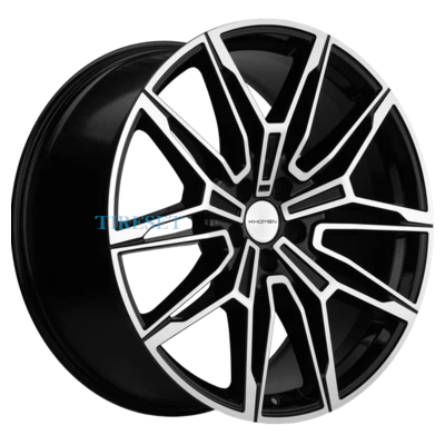 Диски Khomen Wheels 11x21/5x112 ET43 D66,6 KHW2105 (X5/X6/X7 осн.) Black-FP на tireset.ru