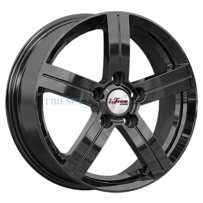 Диски iFree 6x16/5x114,3 ET43 D67,1 Оруэлл (КС911) BK на tireset.ru