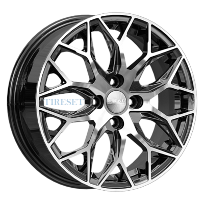Диски СКАД 6x16/4x100 ET37 D60,1 Фабиан Алмаз на tireset.ru