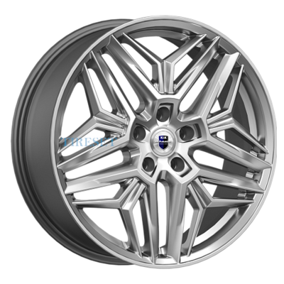 Диски KиK 7x19/5x108 ET47 D60,1 Колумб (КС1038) Дарк платинум на tireset.ru