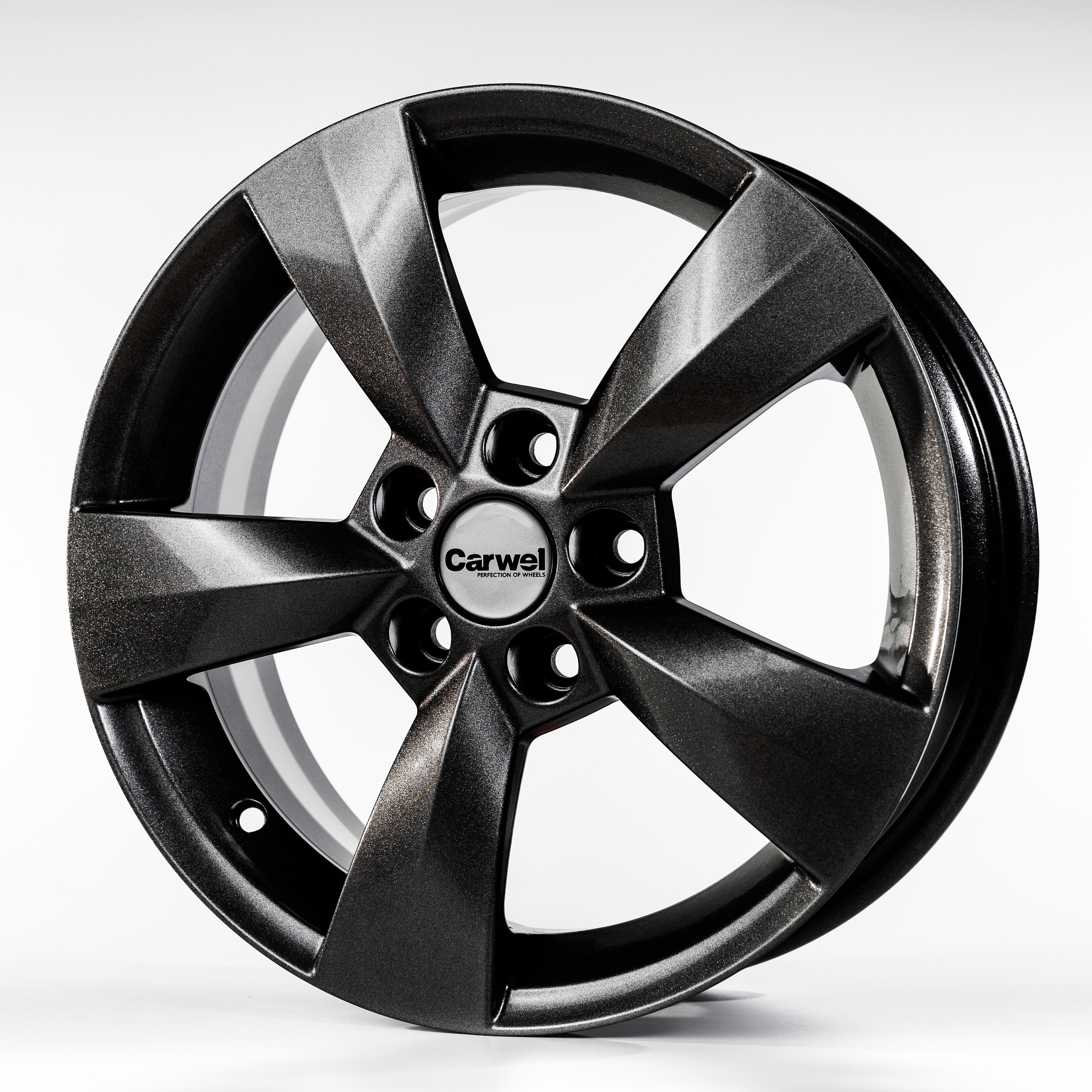 Carwel Кета 1504 (Polo) 6,0x15 5/100 ET40 d-57,1 BL (Арт.131867)
