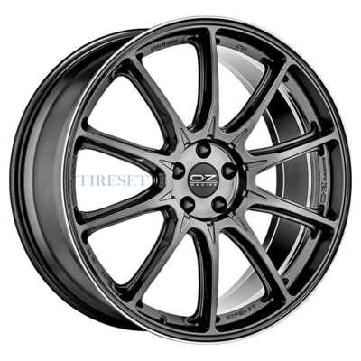 Диски OZ 9x21/5x112 ET37 D79 Hyper XT HLT Star Graphite Diamond Lip на tireset.ru