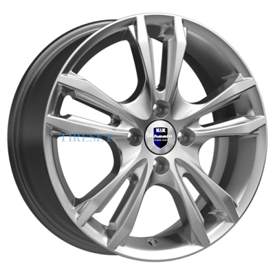 KиK 6x16/4x100 ET41 D60,1 Samara-оригинал (КС866) Сильвер SK