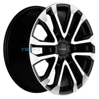 Khomen Wheels 7,5x18/6x139,7 ET38 D67,1 KHW1805 (L200) Black-FP
