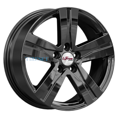 Диски iFree 7x17/5x114,3 ET50 D67,1 Rebel (КС913) BK на tireset.ru