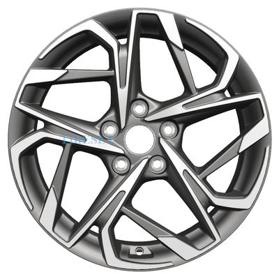 Диски Khomen Wheels 7x17/5x114,3 ET45 D60,1 KHW1716 (Changan/Geely/Lexus/Toyota) Gray-FP на tireset.ru