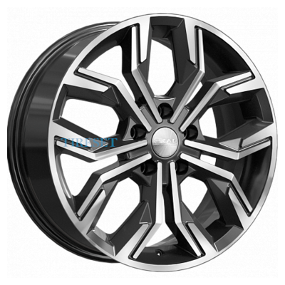 Диски Скад 7x17/5x114,3 ET40 D66,1 Амиата Алмаз на tireset.ru