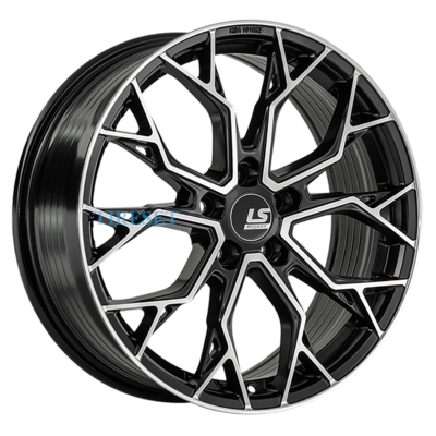 LS FlowForming 7,5x18/5x108 ET45 D65,1 RC108 BKSF (конус)