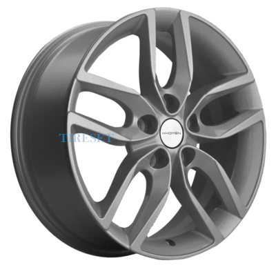 Диски Khomen Wheels 6,5x17/5x114,3 ET45 D54,1 KHW1708 (Geely Coolray) F-Silver на tireset.ru