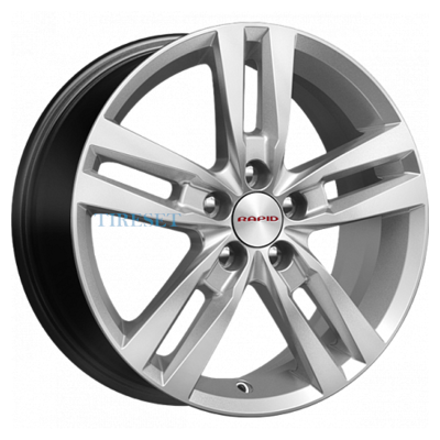 KиK 6,5x16/5x108 ET50 D63,35 Rassvet (КС868) Сильвер SK