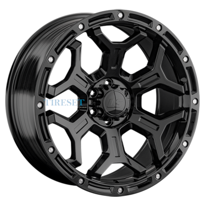 Диски LS FlowForming 9x20/6x139,7 ET20 D106,1 RC68 BK (конус, Колпак+лого) на tireset.ru