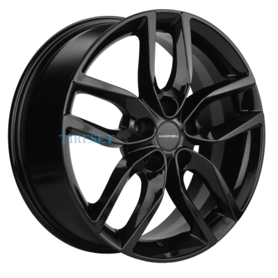 Диски Khomen Wheels 6,5x17/5x114,3 ET45 D54,1 KHW1708 (Geely Coolray) Black на tireset.ru