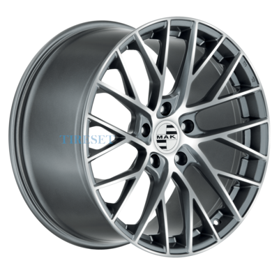 MAK 8,50x19/5x130 ET55 D71,6 Monaco Gunmetal Mirror Face