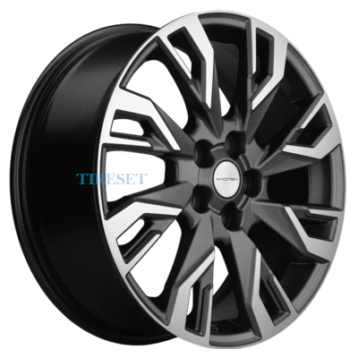 Диски Khomen Wheels 7x18/5x114,3 ET40 D66,5 KHW1809 (Haval Dargo) Gray-FP на tireset.ru