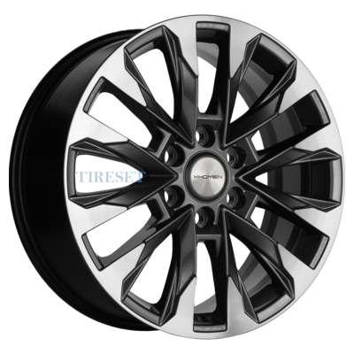 Диски Khomen Wheels 8x20/6x114,3 ET40 D67,1 KHW2010 (Mohave) Gray-FP на tireset.ru